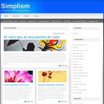 Simplism by Elegantthemes 