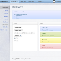 CleanSlate Admin by Themeforest 