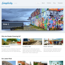 Simplicity by Themeforest 