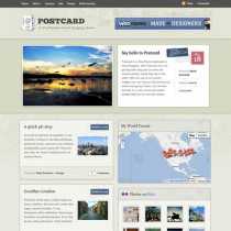 Postcard by Woothemes  