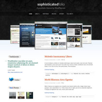 SophisticatedFolioby by Woothemes 