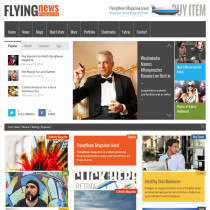 FlyingNews by ThemeForest  