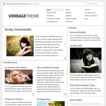 Verbage by Organicthemes