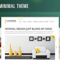 CleanGold by ThemeForest