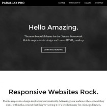 Parallax Pro by Studiopress